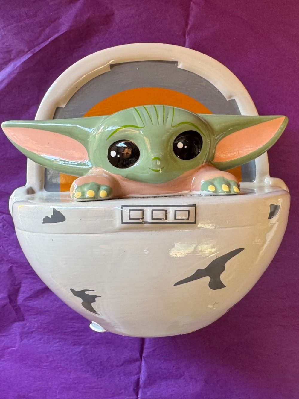 Star Wars The Child Ceramic Bank, Mandalorian, Grogu, Baby Yoda Unused